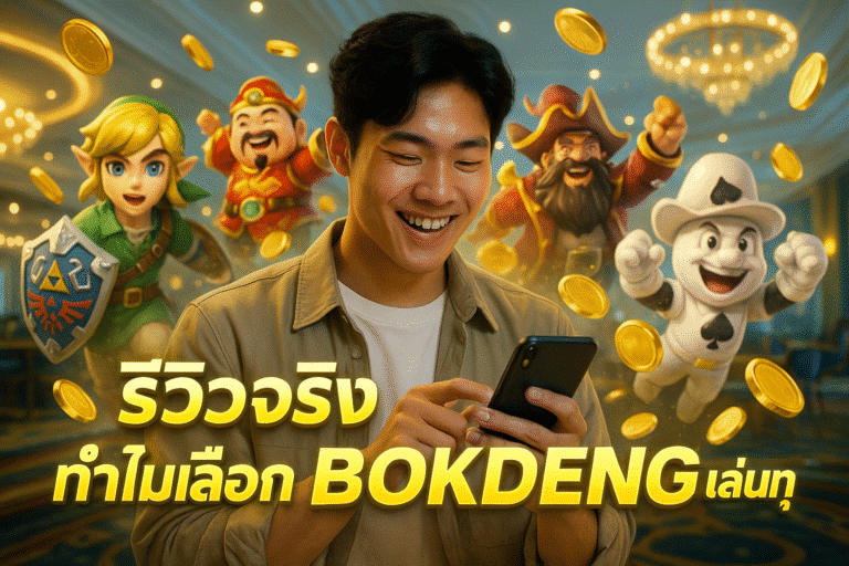 รีวิวจริง ทำไมเลือก BOKDENG เล่นทุกวัน
