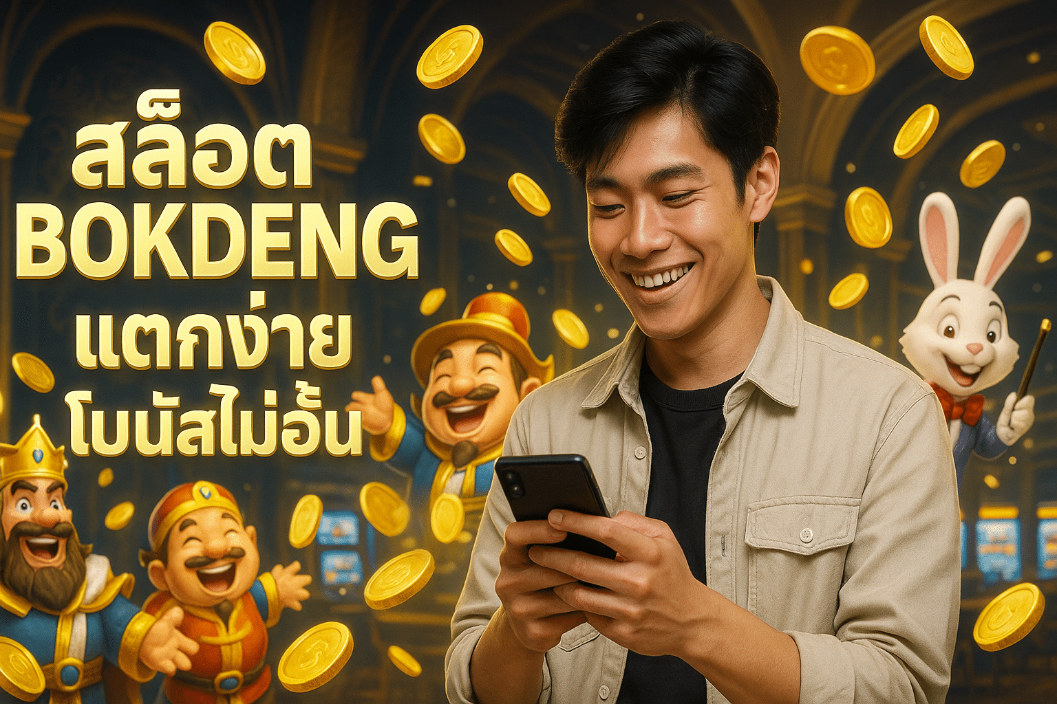 สล็อต BOKDENG แตกง่าย โบนัสไม่อั้น