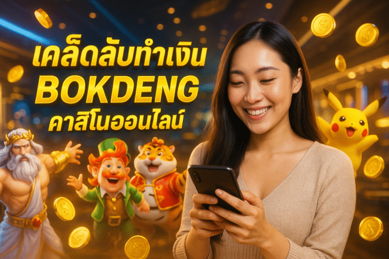 เคล็ดลับทำเงินกับ BOKDENG คาสิโนออนไลน์