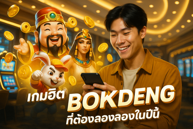 เกมฮิต BOKDENG ที่ต้องลองในปีนี้