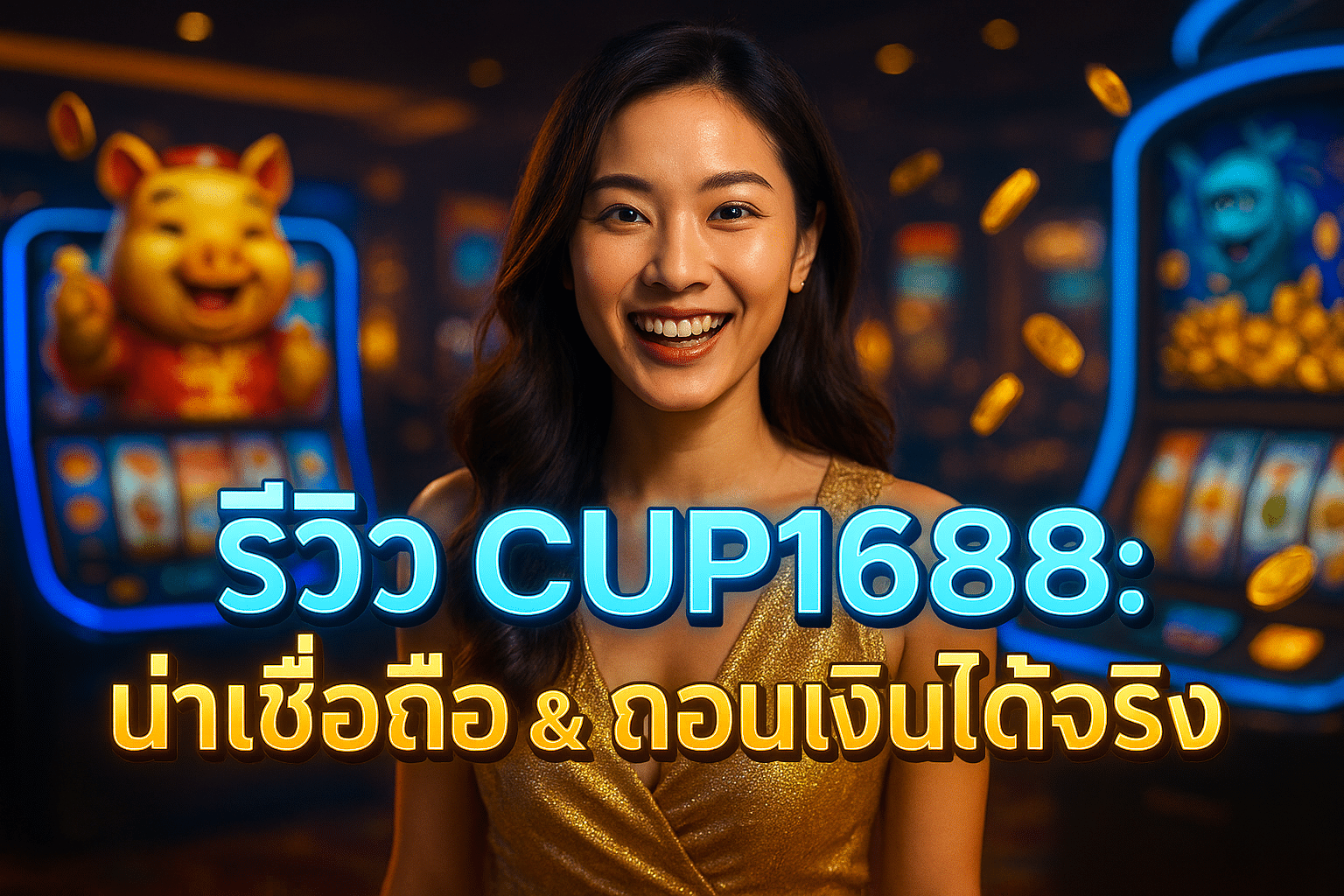 รีวิว CUP1688: น่าเชื่อถือ & ถอนเงินได้จริง